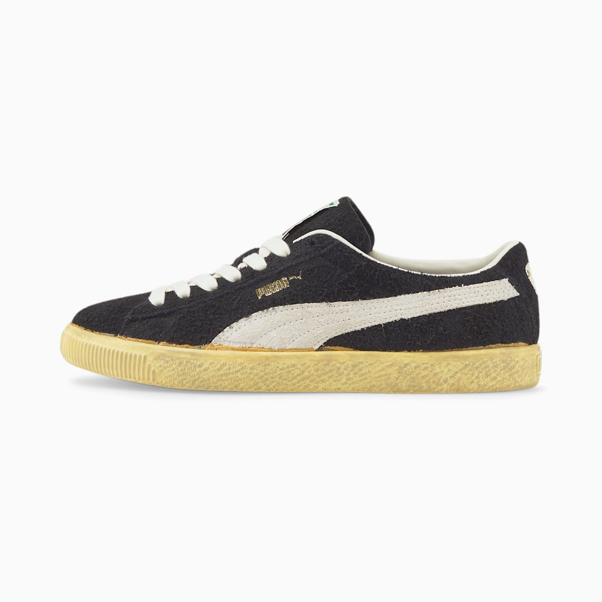 Tenisky Puma Suede VTG The NeverWorn Panske Čierne/Biele/Žlté | SK094573