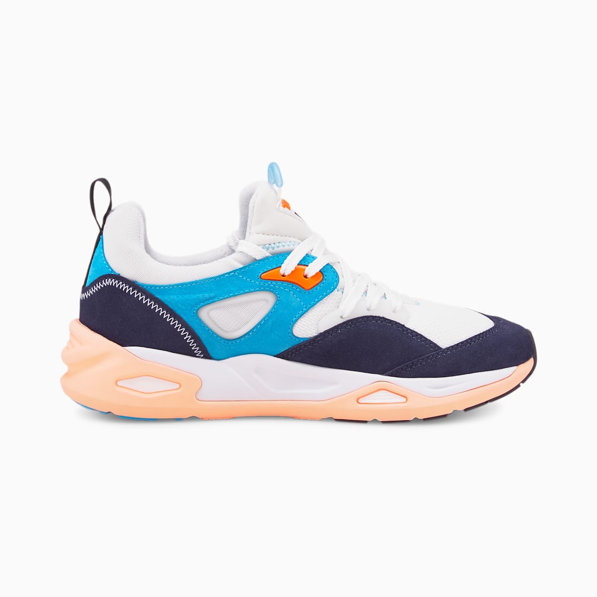 Tenisky Puma TRC Blaze The Triangle Damske Biele/Námornícka Modrá/Oranžové | SK376452