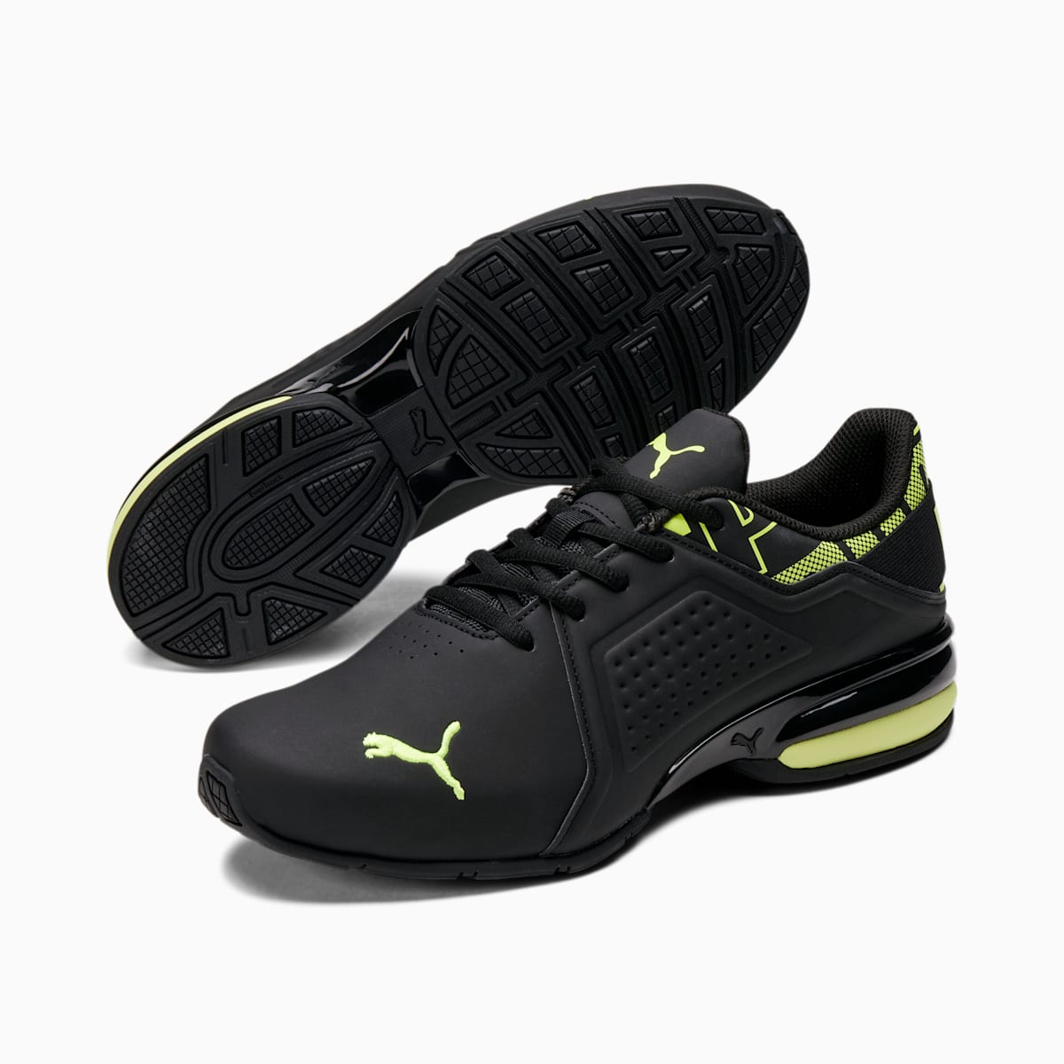 Tenisky Puma Viz Runner Repeat Panske Čierne/Žlté | SK462385