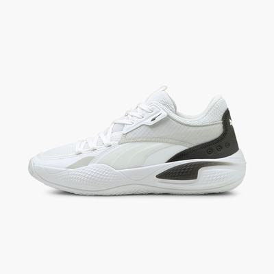 Basketbalove Tenisky Puma Court Rider I Damske Biele/Čierne | SK958361