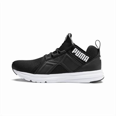 Bezecke Topanky Puma Enzo Sport Panske Čierne/Biele | SK813756