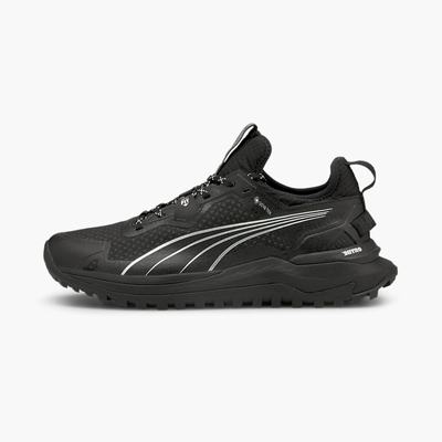 Bezecke Topanky Puma Voyage Nitro Gore-Tex Panske Čierne/Metal Strieborne | SK491073