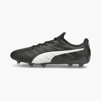 Kopačky Puma KING Platinum 21 FG/AG Panske Čierne/Biele | SK061985