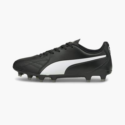 Kopačky Puma King Hero 21 FG Damske Čierne/Biele | SK519426