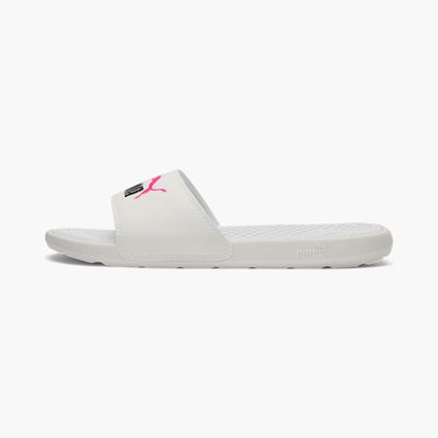 Slapky Puma Cool Cat Slides Damske Biele/Ruzove | SK981425