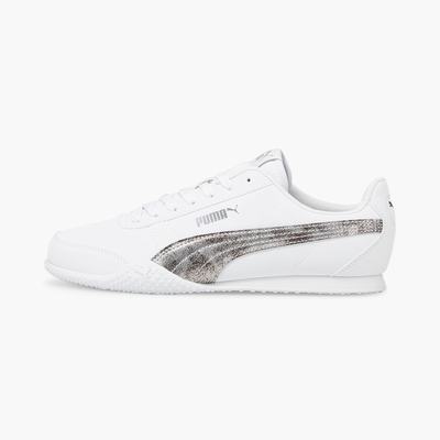 Tenisky Puma Bella Raw Metallics Damske Biele/Strieborne | SK590261