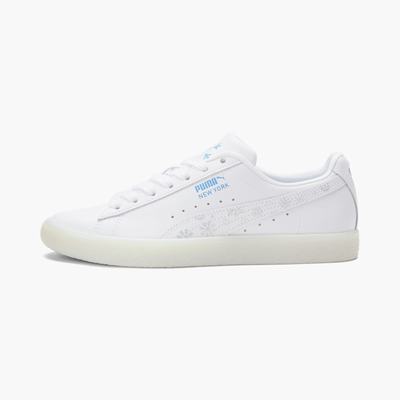 Tenisky Puma Clyde Flagship Damske Biele/Strieborne | SK732658