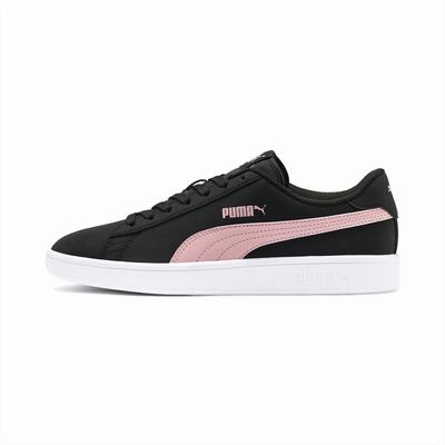 Tenisky Puma PUMA Smash v2 Buck Panske Čierne/Ruzove/Biele | SK572864