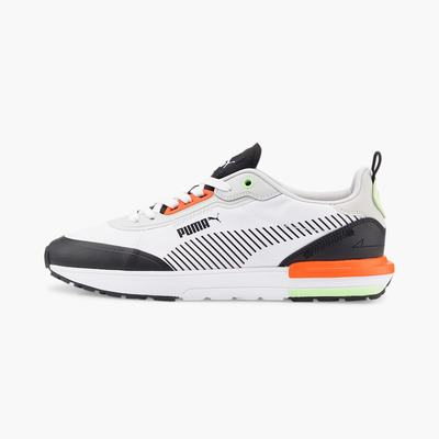 Tenisky Puma R22 Sport Panske Biele/Čierne/Ruzove | SK670513