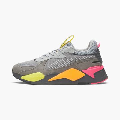 Tenisky Puma RS-X Highlighter Panske Siva/Ruzove | SK047596