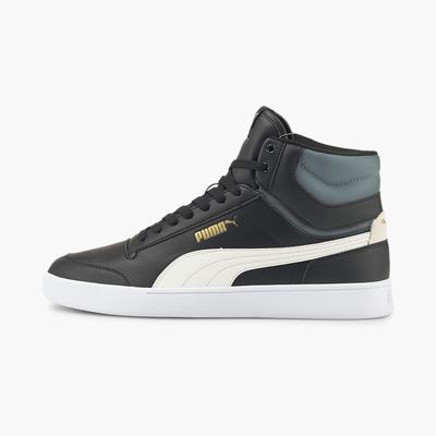 Tenisky Puma Shuffle Mid Damske Čierne/Siva/Zlate | SK947086