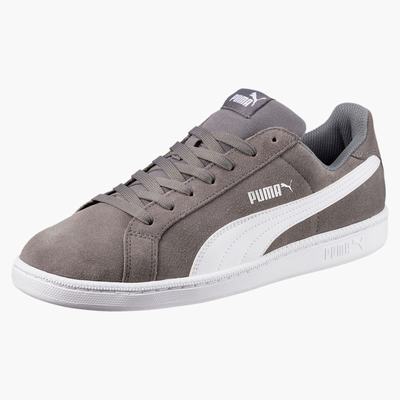 Tenisky Puma Smash Suede Panske Biele | SK102968