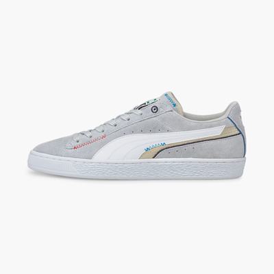 Tenisky Puma Suede Displaced Panske Biele | SK894652