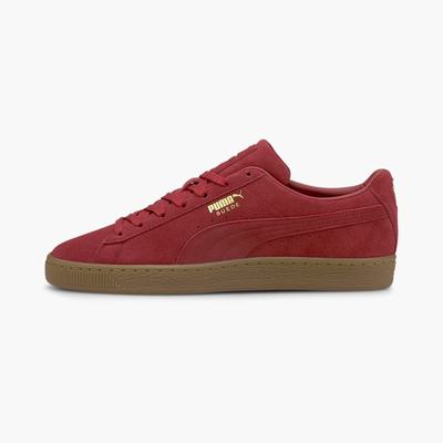 Tenisky Puma Suede Gum Panske Červené | SK239846