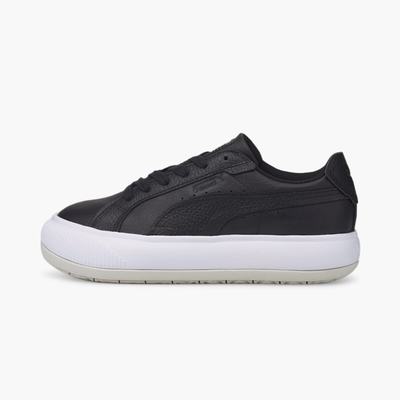 Tenisky Puma Suede Mayu Raw Leather Damske Čierne/Biele | SK671530