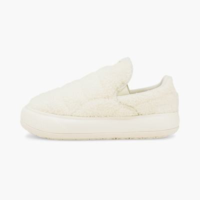 Tenisky Puma Suede Mayu Slip-On Teddy Damske Béžové | SK067418