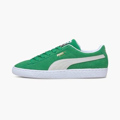 Tenisky Puma Suede Teams Panske Zelene/Biele | SK071589