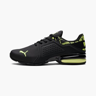 Tenisky Puma Viz Runner Repeat Panske Čierne/Žlté | SK462385